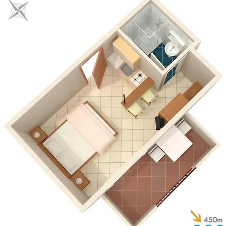 Apartments With Parking Space Orebic, Peljesac - 266 *