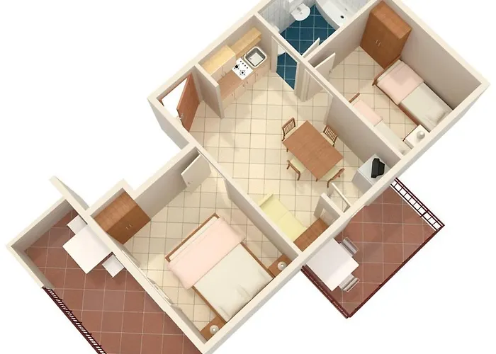 With Parking Space Orebic, Peljesac - 266 Apartman